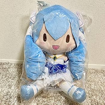 初音ミク どでかジャンボふわふわぬいぐるみ 雪ミク2019 雪ミク どでかジャンボふわふわぬいぐるみ」が予約受付スタート